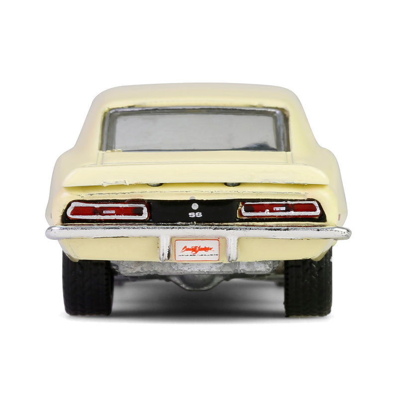 1/64 1969 Chevrolet Camaro SS 396, Scottsdale 2024, Butternut Yellow, Barrett-Jackson Series 15
