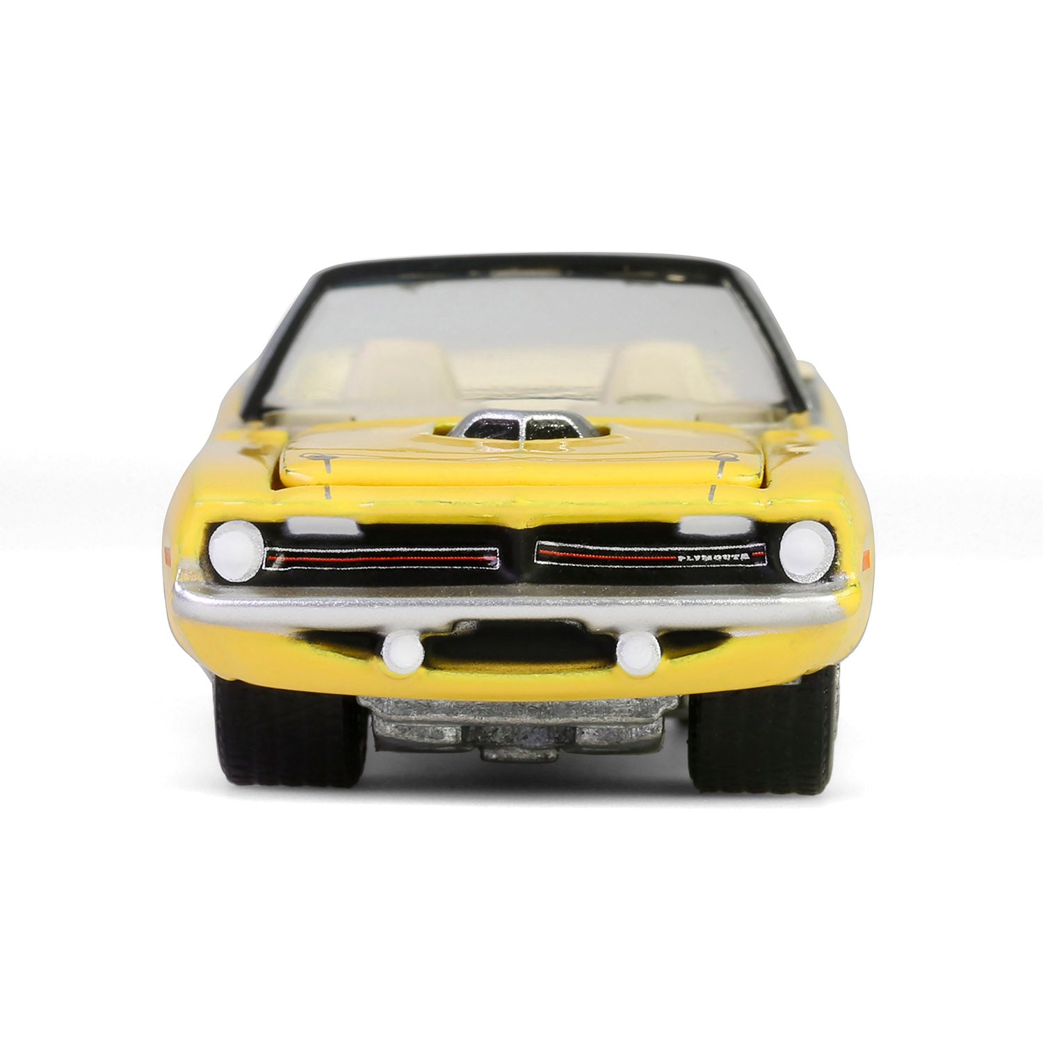 1/64 1970 Plymouth 'Cuda Convertible, Scottsdale 2024, Yellow