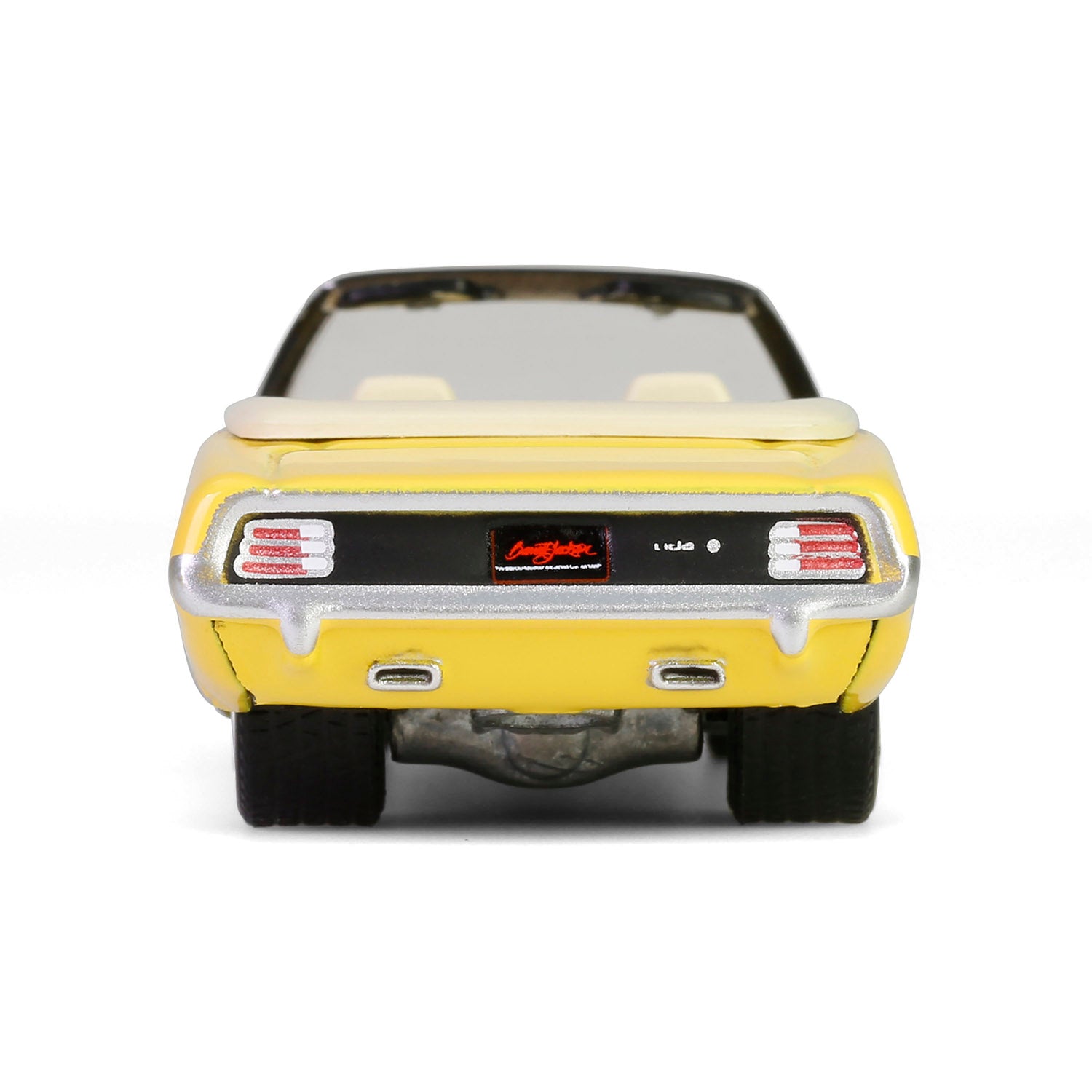 1/64 1970 Plymouth 'Cuda Convertible, Scottsdale 2024, Yellow