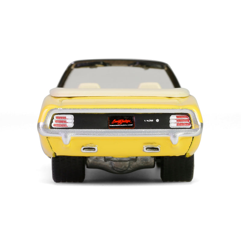 1/64 1970 Plymouth 'Cuda Convertible, Scottsdale 2024, Yellow, Barrett-Jackson Series 15