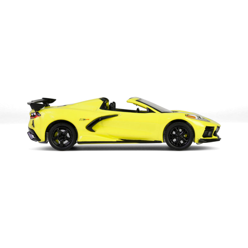 1/64 2022 Chevrolet Corvette C8.R Championship Edition Convertible, Scottsdale 2024, Yellow, Barrett-Jackson Series 15