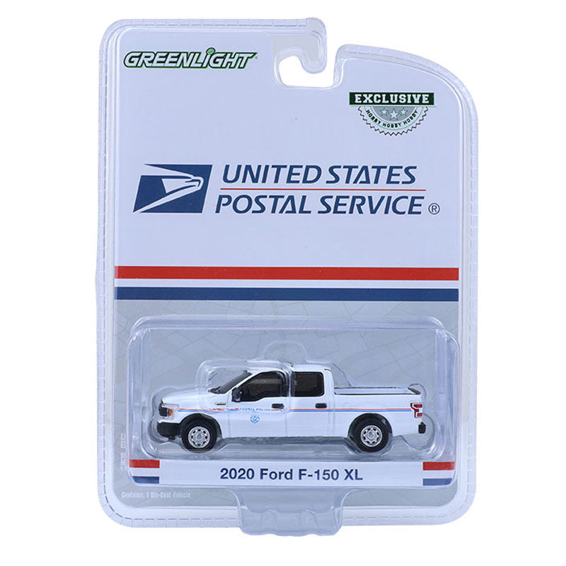 1/64 2020 Ford F-150 XL, United States Postal Service (USPS) Postal Police, Hobby Exclusive