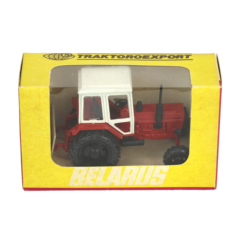 1/43 Belarus MT3-82 Tractor with Cab, Lights, and Blank Rims