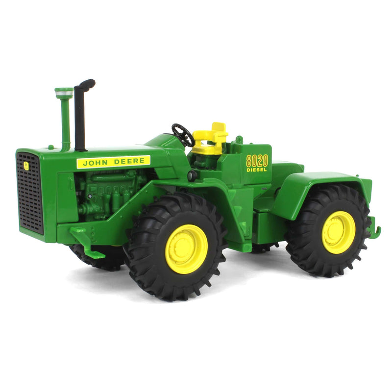 (B&D) 1/32 John Deere 8020 Tractor, ERTL 80th Anniversary - Damaged Box