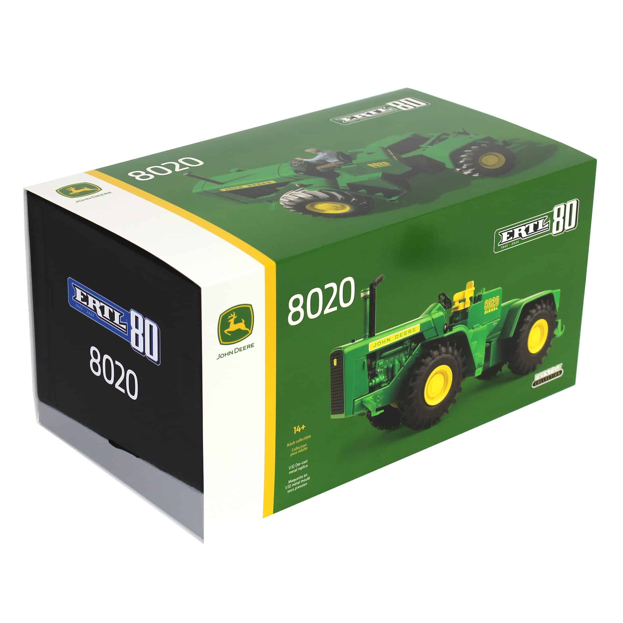 1/32 John Deere 8020 Tractor, ERTL 80th Anniversary — Outback Toys
