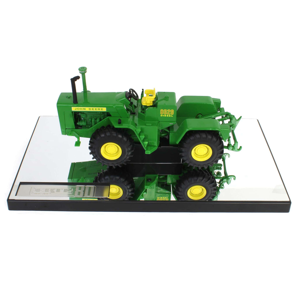 B&D) 1/32 John Deere 8020 Tractor, ERTL 80th Anniversary - Damaged