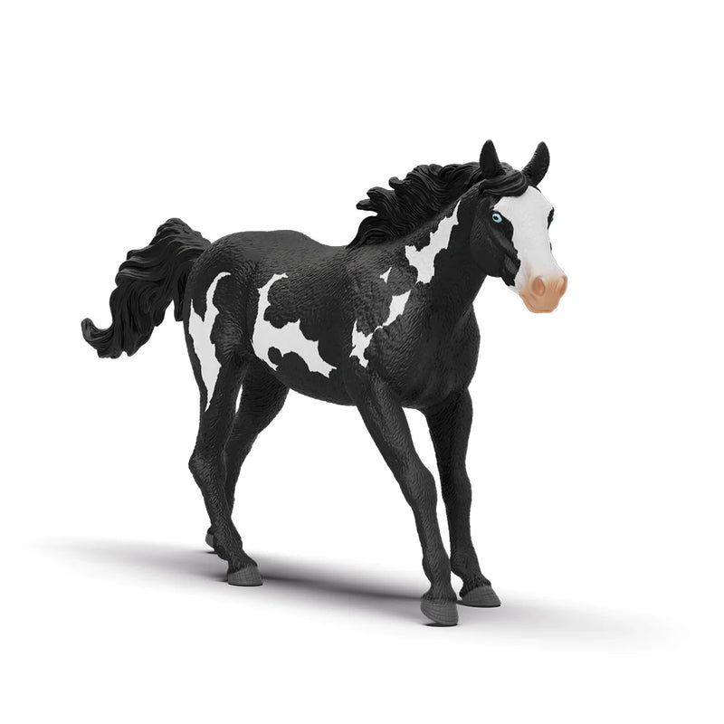 Black & White Paint Gelding Horse by Schleich