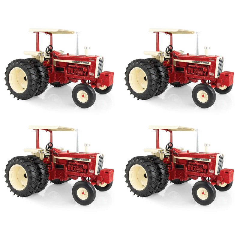 Sealed Case of 4 ~ 1/16 Farmall 1206 with Duals & Canopy, 60th Anniversary Edition, ERTL Prestige Collection