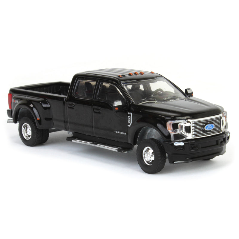 1/64 2022 Ford F-350 Platinum, Metallic Black, Surplus Goodies Exclusive