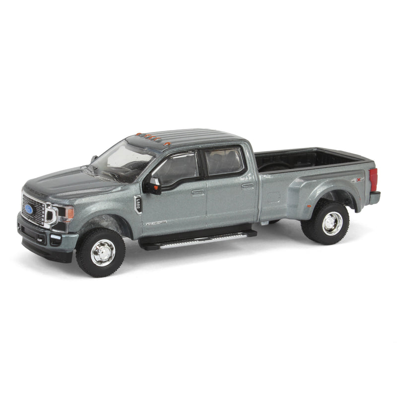 1/64 2022 Ford F-350 Platinum, Metallic Gray, Surplus Goodies Exclusive