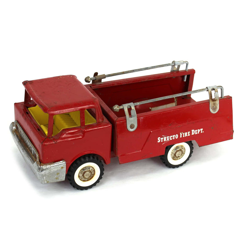 Lot of (1) 1950s Structo Fire Department Truck