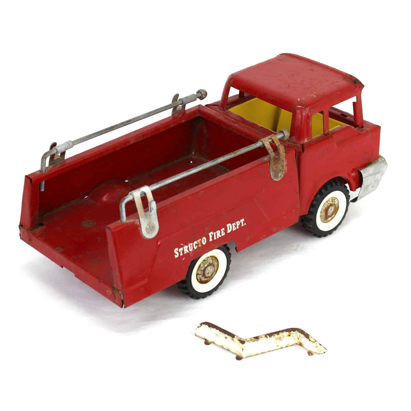 Lot of (1) 1950s Structo Fire Department Truck