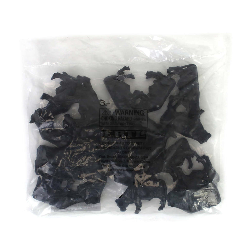 1/64 Black Angus Cows & Calves by ERTL, 25 Pack