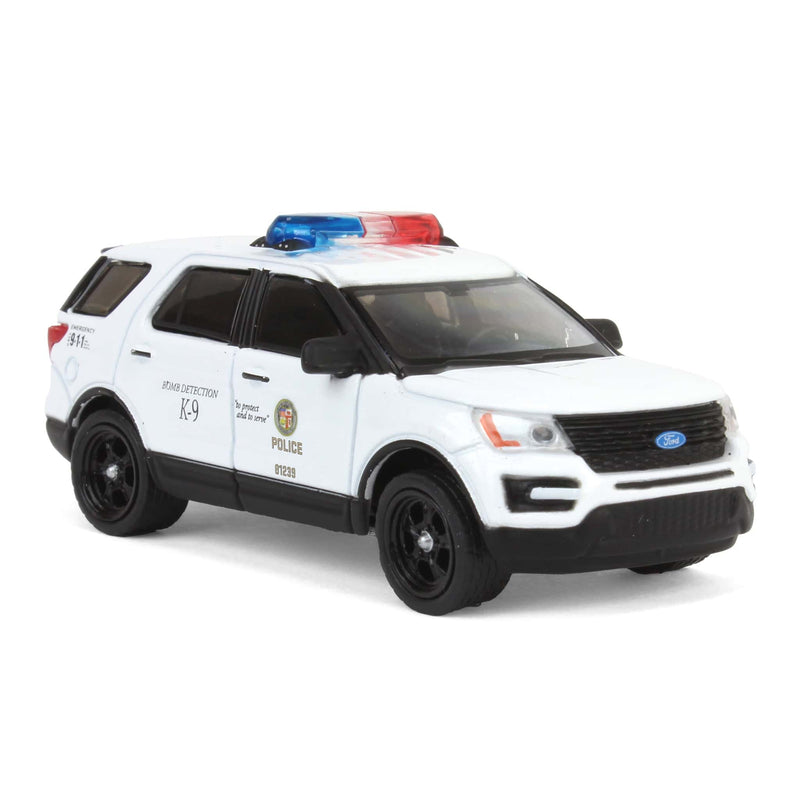 1/64 2017 Ford Police Interceptor Utility, LAPD Bomb Detection K-9 Section, Hobby Exclusive