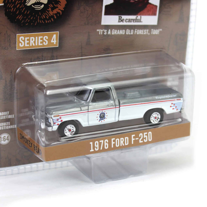 Raw Chase Unit ~ 1/64 1976 Ford F-250, Smokey Bear Series 4