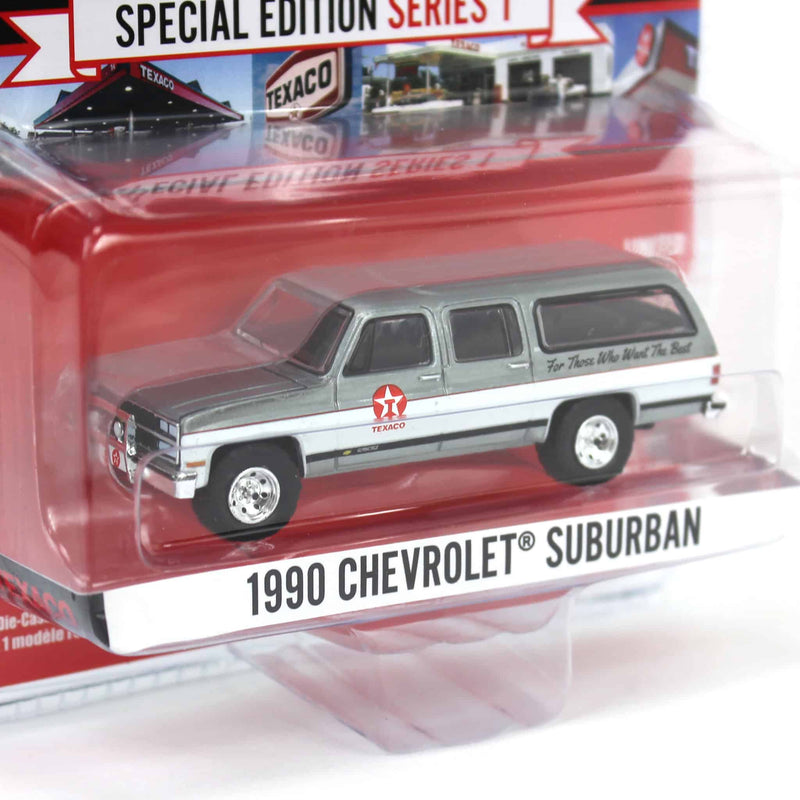 Raw Chase Unit ~ 1/64 1990 Chevrolet Suburban, Texaco Special Edition Series 1