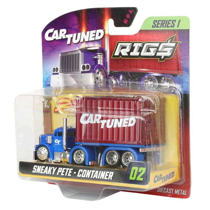 Blue Sneaky Pete with Red Stackable Container CarTuned RIGS Series 1