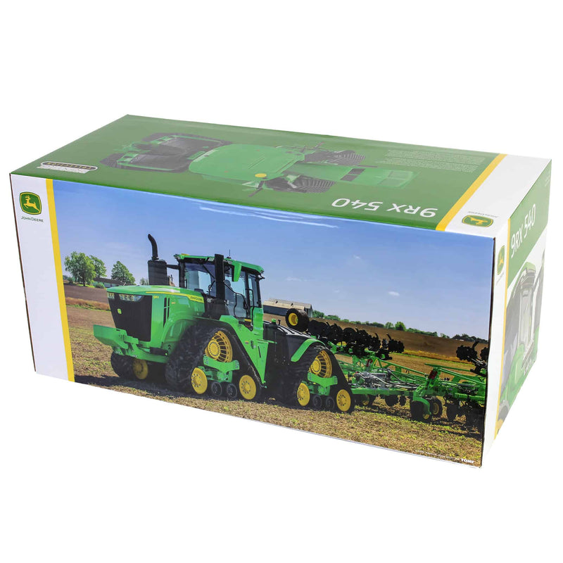 (B&D) 1/16 John Deere 9RX 540 Tracked Tractor, ERTL Prestige Collection - Damaged Box