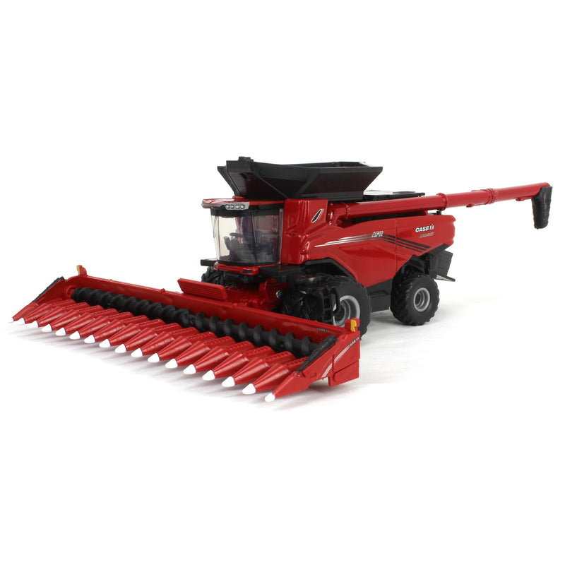 1/64 Case IH Axial-Flow AF11 Combine with Duals, Draper Head & Corn Head by ERTL