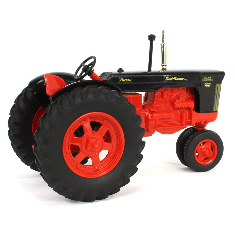 1/16 Black Case 700 Diesel Plastic Toy Tractor by Yoder
