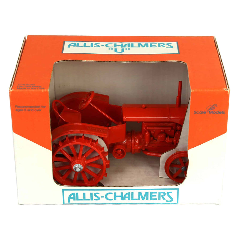 1/16 Allis Chalmers U Wide Front on Steel Wheels, 1992 Louisville Farm Show Edition