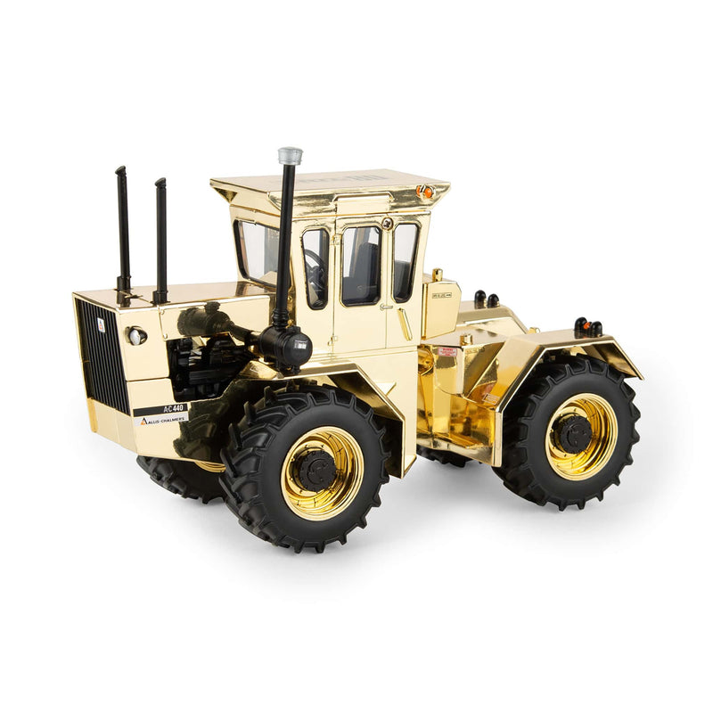 Gold Chrome Chase Unit ~ 1/32 Allis Chalmers 440 4WD, ERTL 80th Anniversary, Prestige Collection