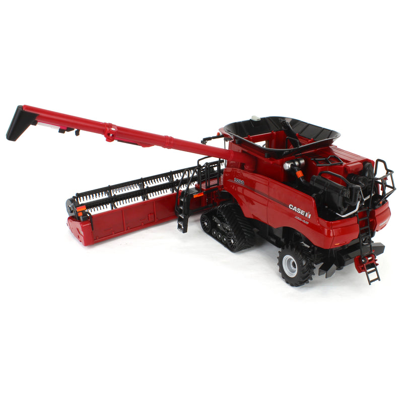 1/32 Case IH Axial-Flow 9260 Tracked Combine with Corn & Grain Heads, ERTL Prestige Collection
