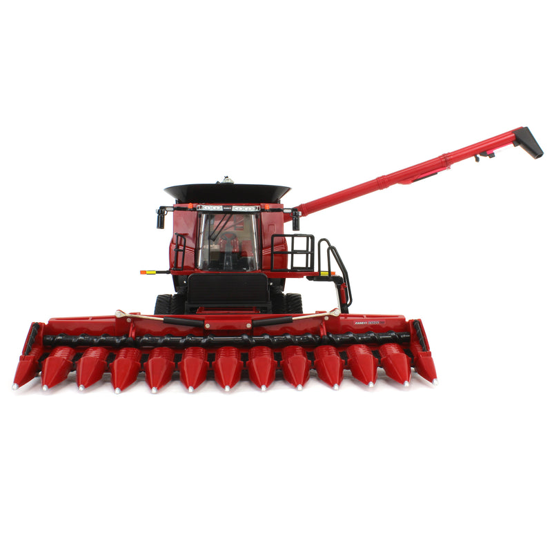 1/32 Case IH Axial-Flow 9260 Tracked Combine with Corn & Grain Heads, ERTL Prestige Collection