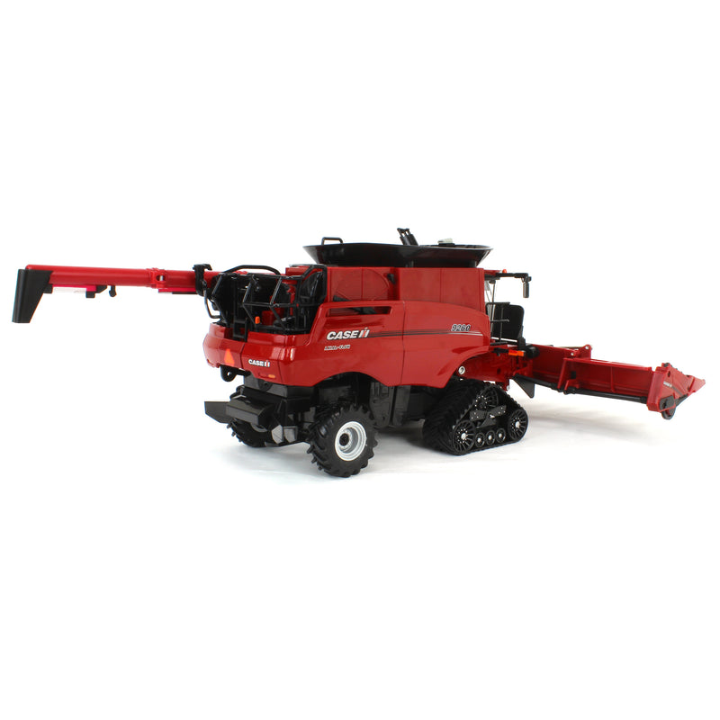 1/32 Case IH Axial-Flow 9260 Tracked Combine with Corn & Grain Heads, ERTL Prestige Collection