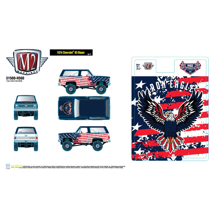 1/64 M2 Machines 1974 Chevrolet K5 Blazer 