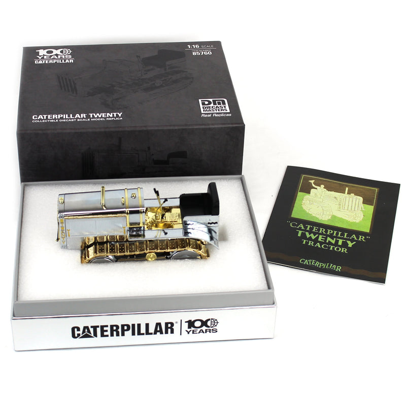 1/16 Caterpillar Twenty Crawler Tractor by Diecast Masters, CAT 100th Anniversary