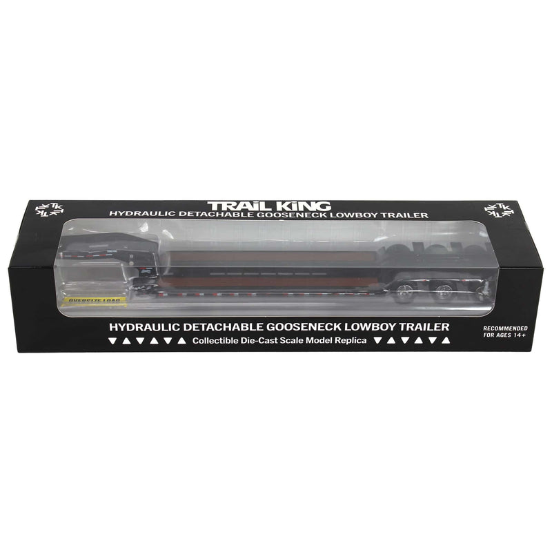 1/50 Trail King TK120 HDG Lowboy Trailer (Black Regular Version)