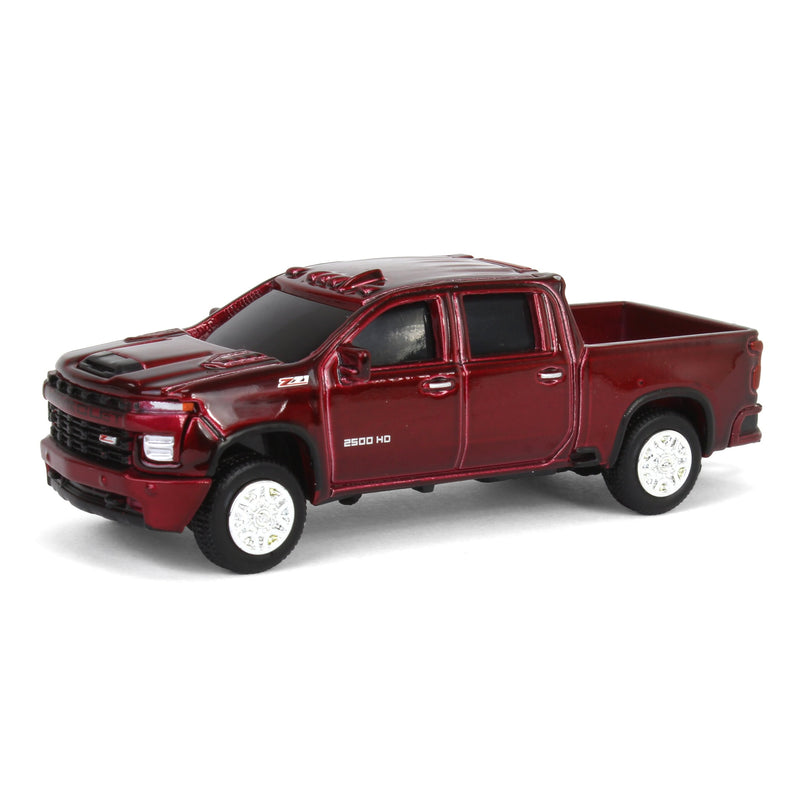 1/64 Red Chevy Silverado 2500HD Z71 Pickup Truck, ERTL Collect N Play