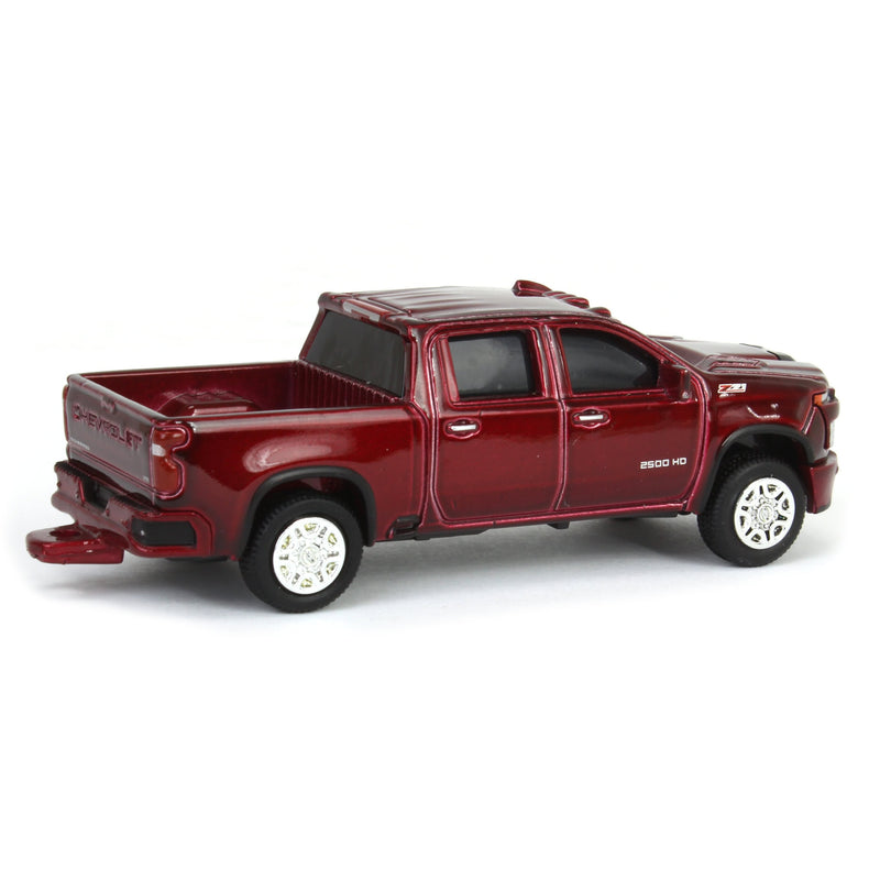 1/64 Red Chevy Silverado 2500HD Z71 Pickup Truck, ERTL Collect N Play