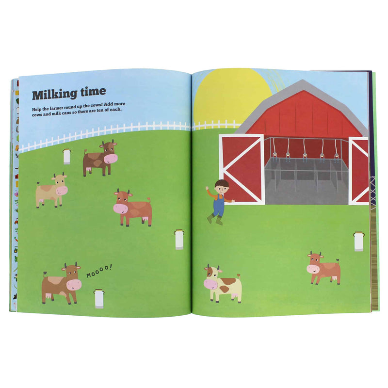 2000 Stickers Busy Farm Activity Book