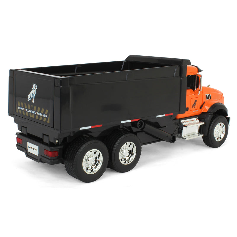 1/24 Durable Plastic Mack Granite Dump Truck with Lights & Sounds