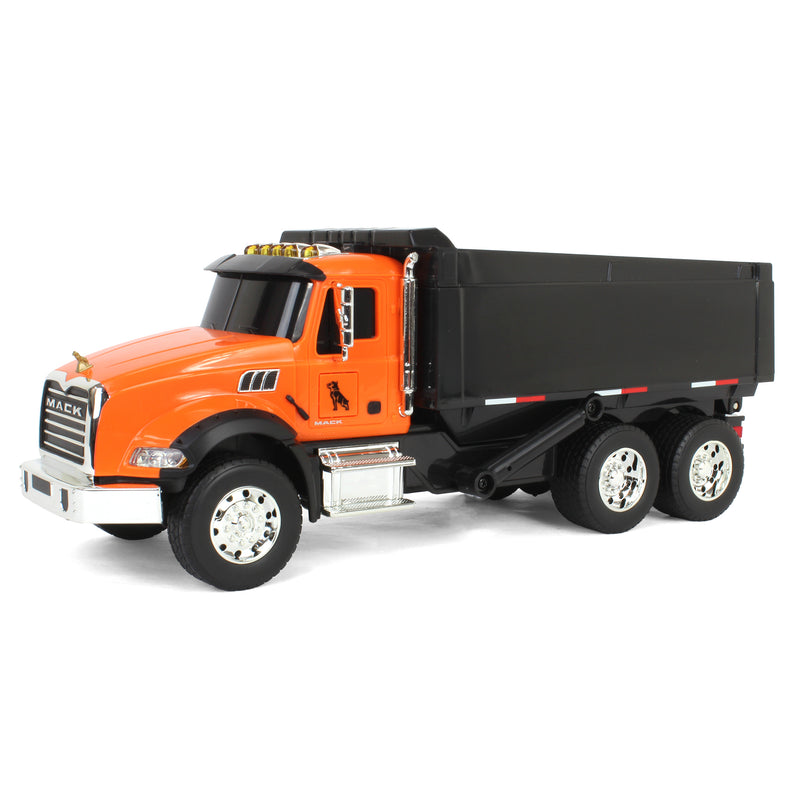 1/24 Durable Plastic Mack Granite Dump Truck with Lights & Sounds