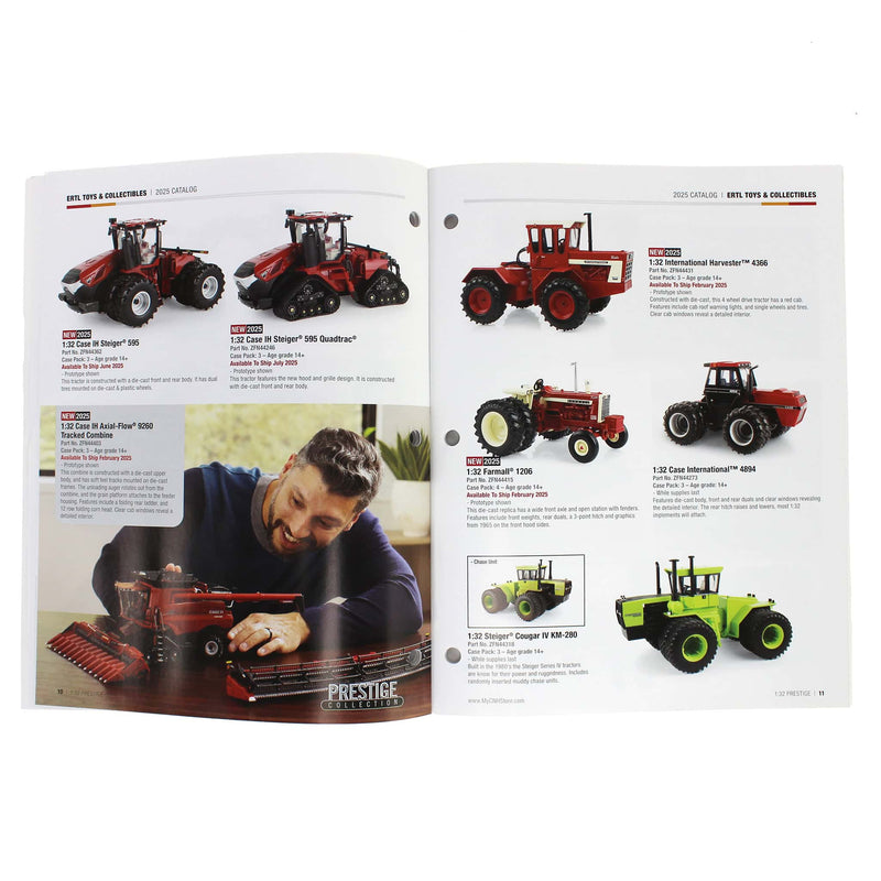 2025 ERTL Case IH Full Size Color Catalog