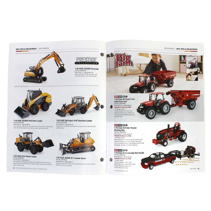 2025 ERTL Case IH Full Size Color Catalog — Outback Toys