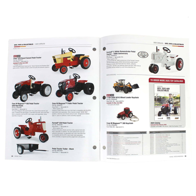 2025 ERTL Case IH Full Size Color Catalog