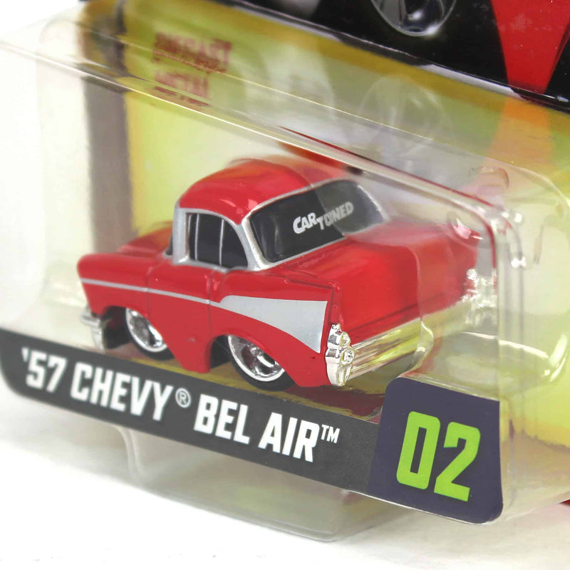 CarTuned 1957 Chevy Bel Air Lowrider, Red, Mainline Series 3