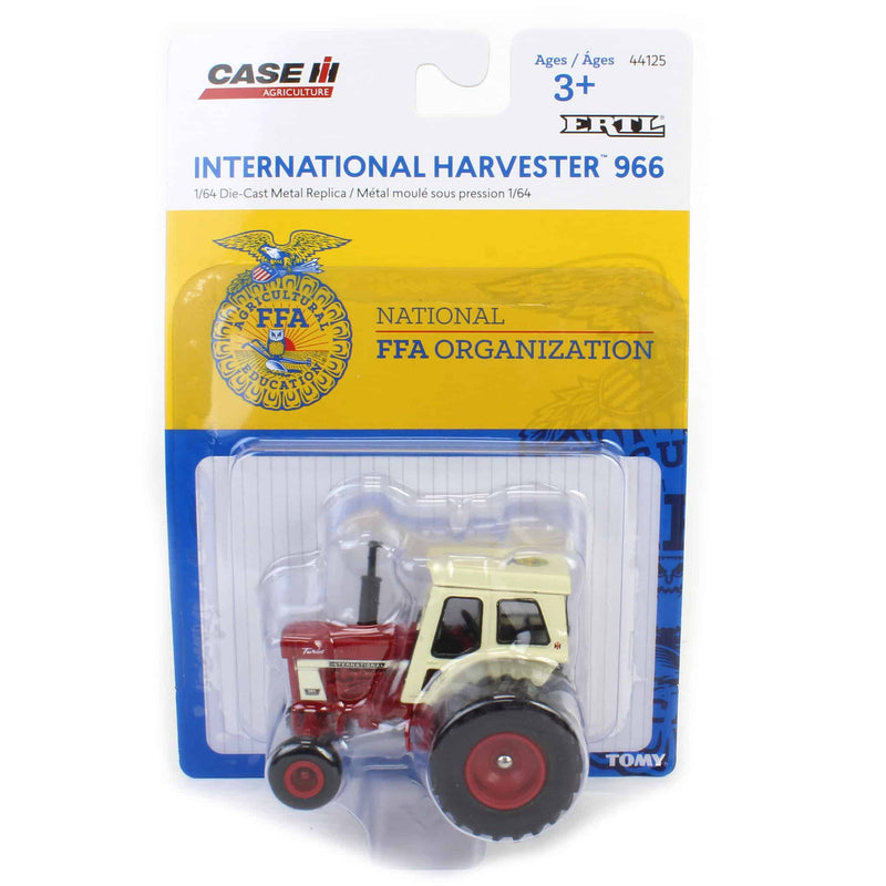 1/64 International Harvester 966 Turbo Tractor with Duals and FFA Logo by ERTL
