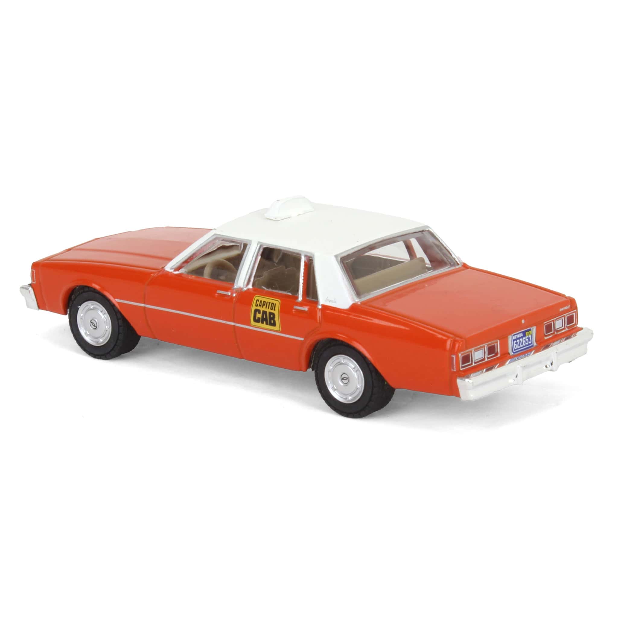 1/64 1981 Chevrolet Impala Capitol Cab Taxi with Man in Suit