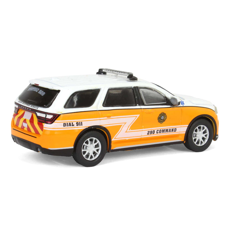 1/64 2019 Dodge Durango West Deer Township Paramedic 290 Command Gibsonia PA, First Responders Series 1