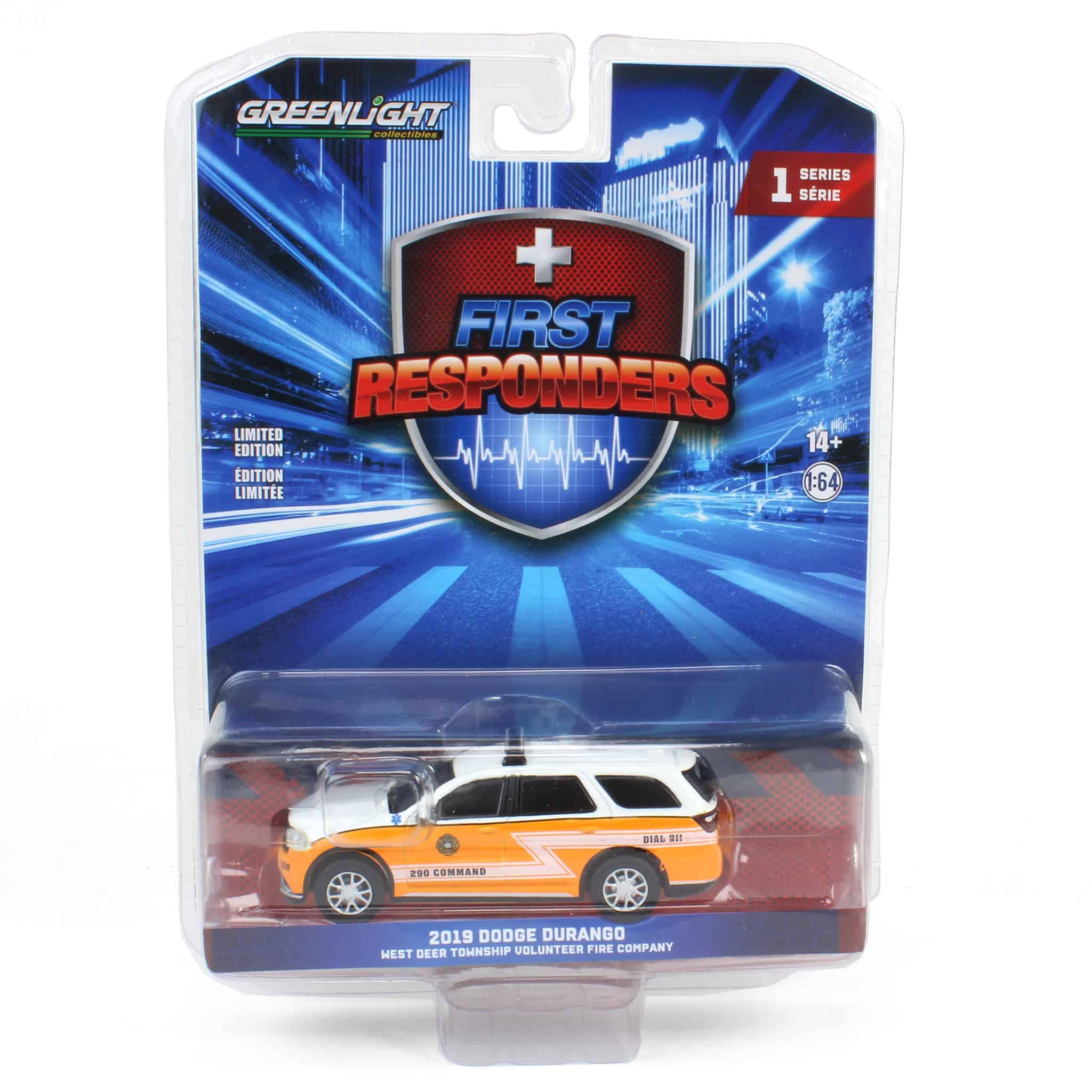 1/64 2019 Dodge Durango West Deer Township Paramedic 290 Command