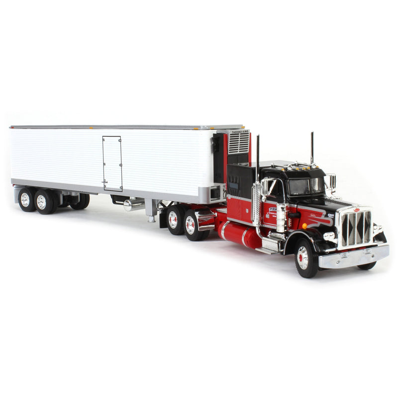 1/64 Peterbilt 359 w/ Vintage Reefer Trailer, Legacy Series #1: Pirkle Refrigerated Freight Lines, DCP by First Gear