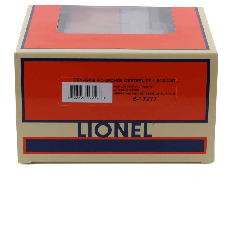 O Gauge Denver & Rio Grande PS-1 Train Box Car by Lionel