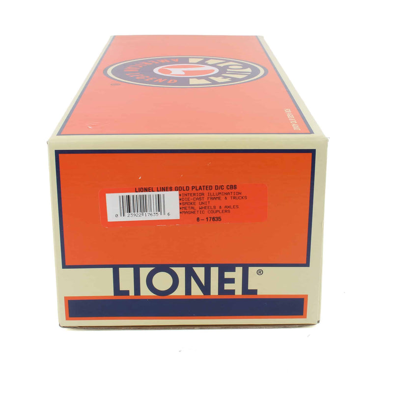O Scale Lionel Lines 100th Anniversary Gold Plated Caboose by Lionel