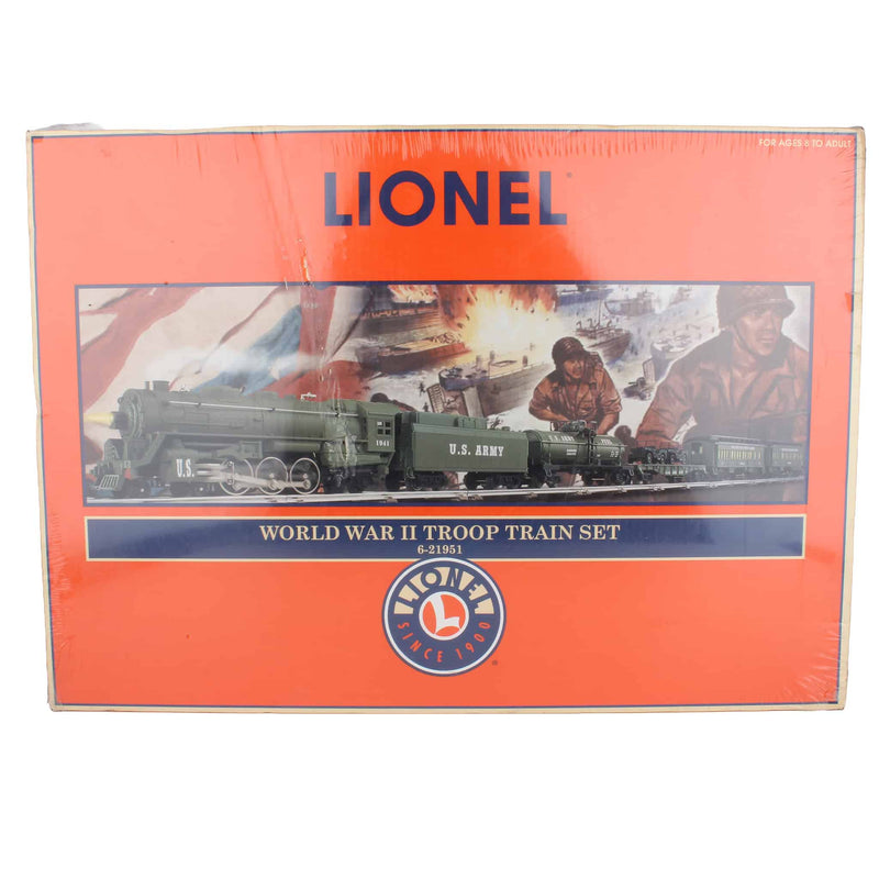 O Scale World War II Troop Military Train Set by Lionel