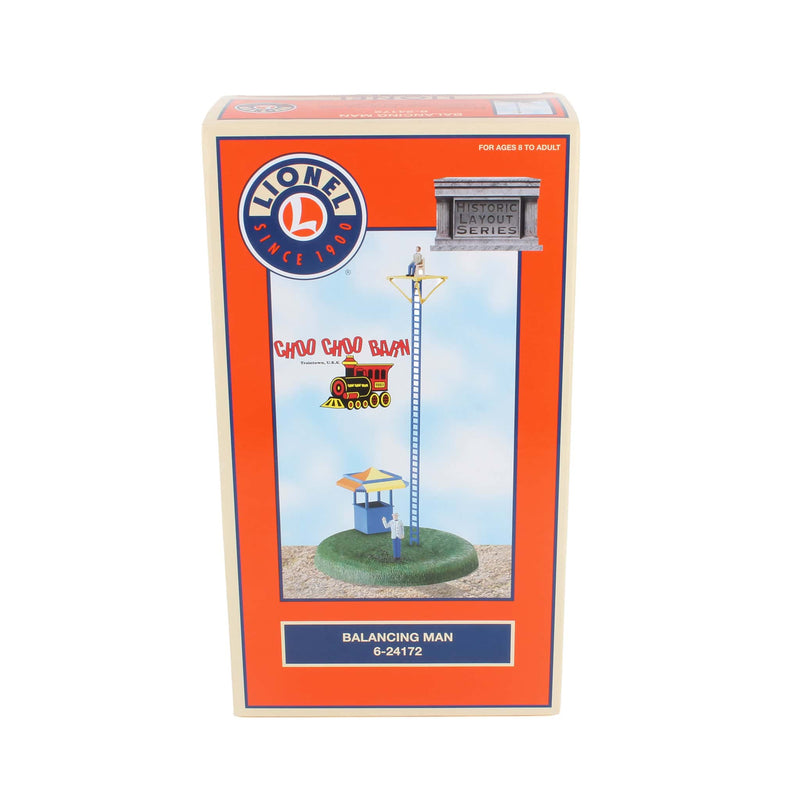 O Scale Balancing Man, Choo Choo Barn Historic Layout Series by Lionel